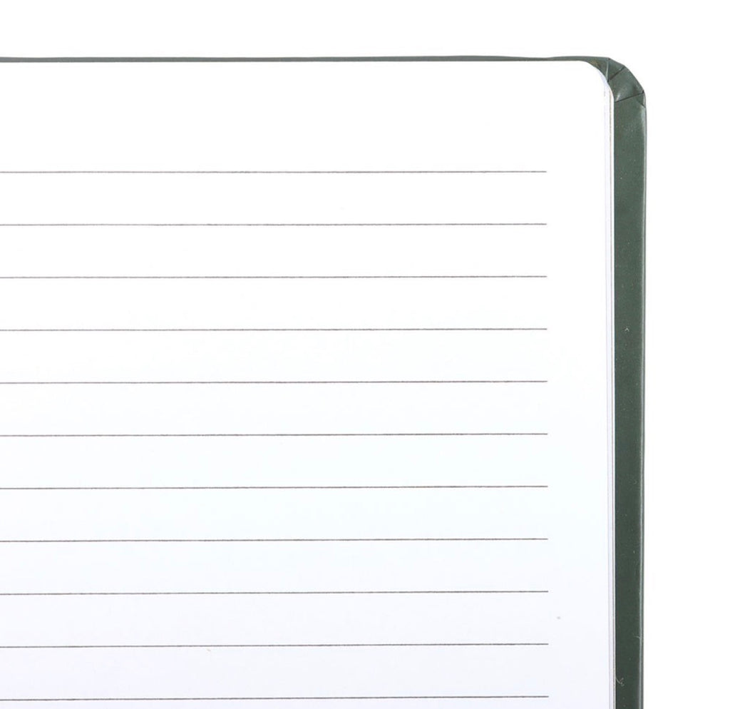 Lined interior pages of the Book of Spells journal