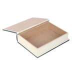 Book of Spells box open, showing the empty storage compartment inside