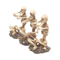 See No Hear No Speak No skeleton figurines set – front view
