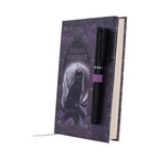 Witches Spellbook journal – front cover with crescent moon
