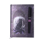 Witches Spellbook journal with pen – full product shot