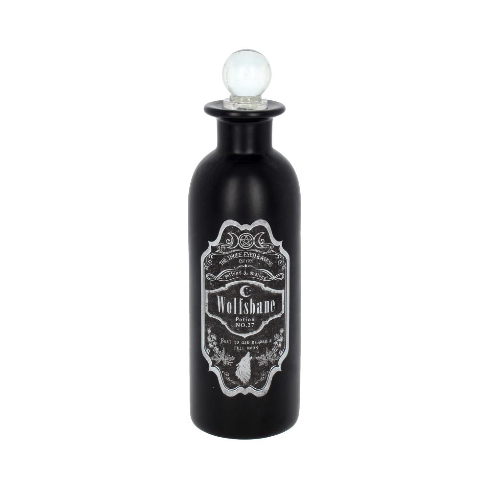 Wolfsbane Potion bottle – full product shot white background