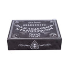Spirit board jewellery box - closed angle view