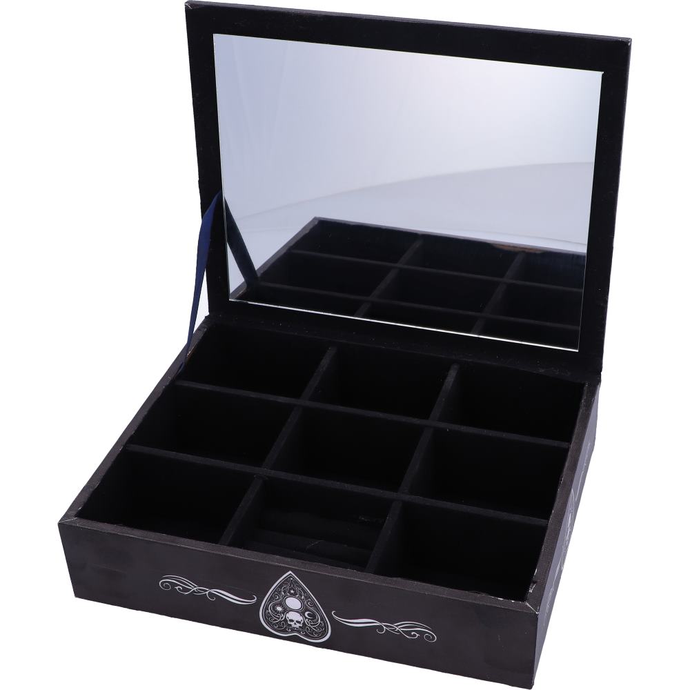 Spirit board jewellery box - lifestyle shot open