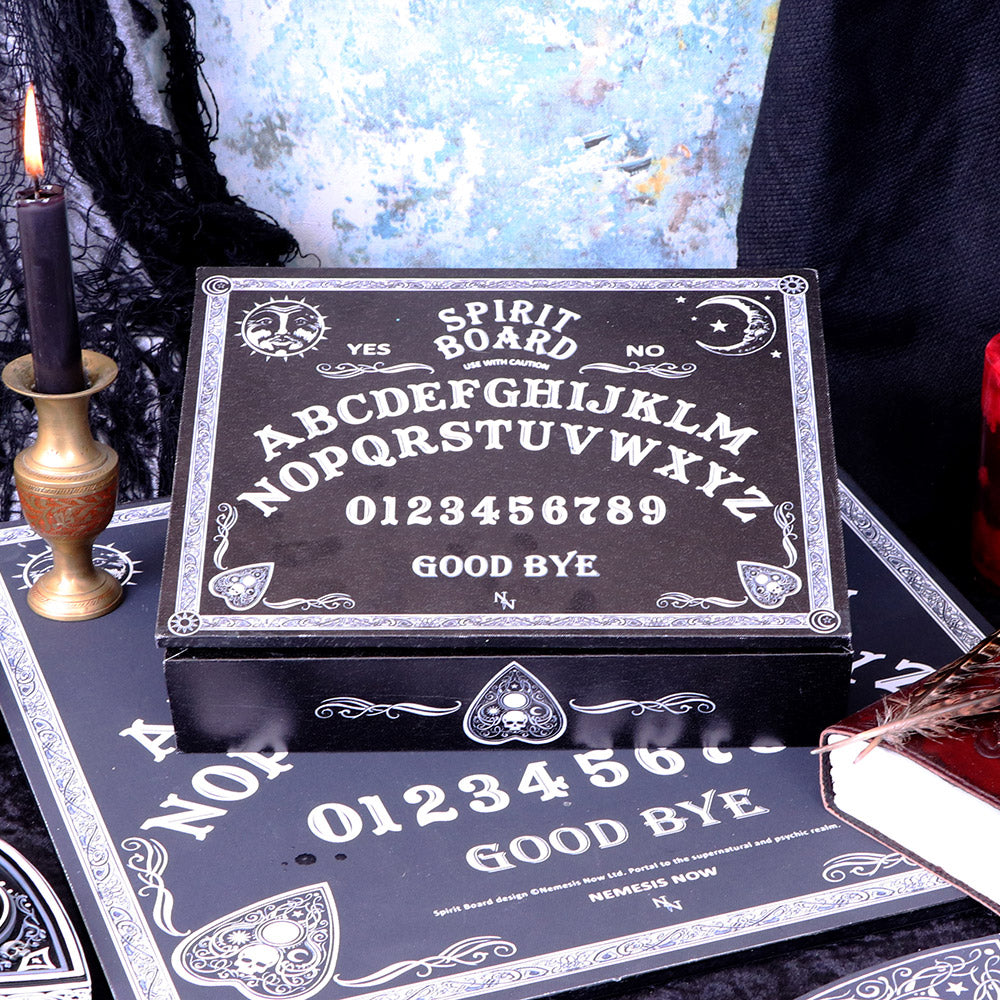 Spirit board jewellery box - lifestyle shot side angle