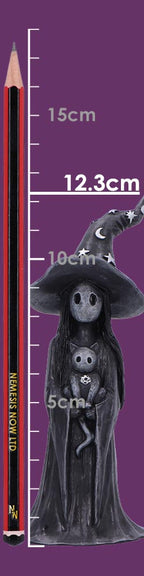 Little Souls Glimmer witch figurine - size guide 12.3cm
