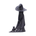 Little Souls Sparkle witch figurine - robe hem frog and star detail