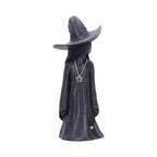 Little Souls Sparkle witch figurine - face and hat close up