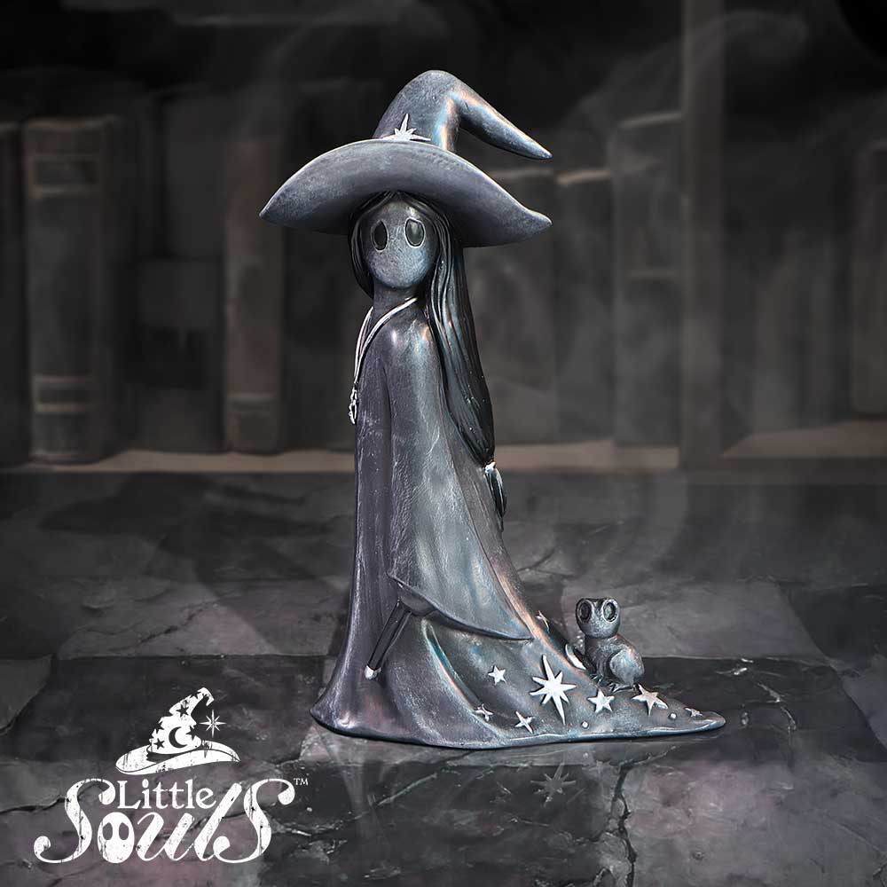 Little Souls Sparkle witch figurine - angle view