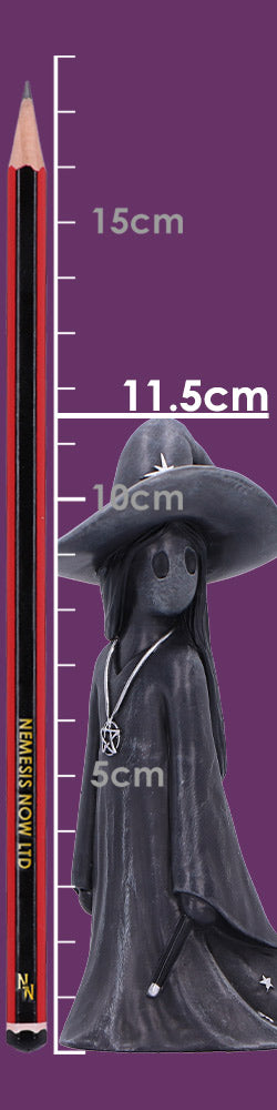 Little Souls Sparkle witch figurine - size guide 11.5cm