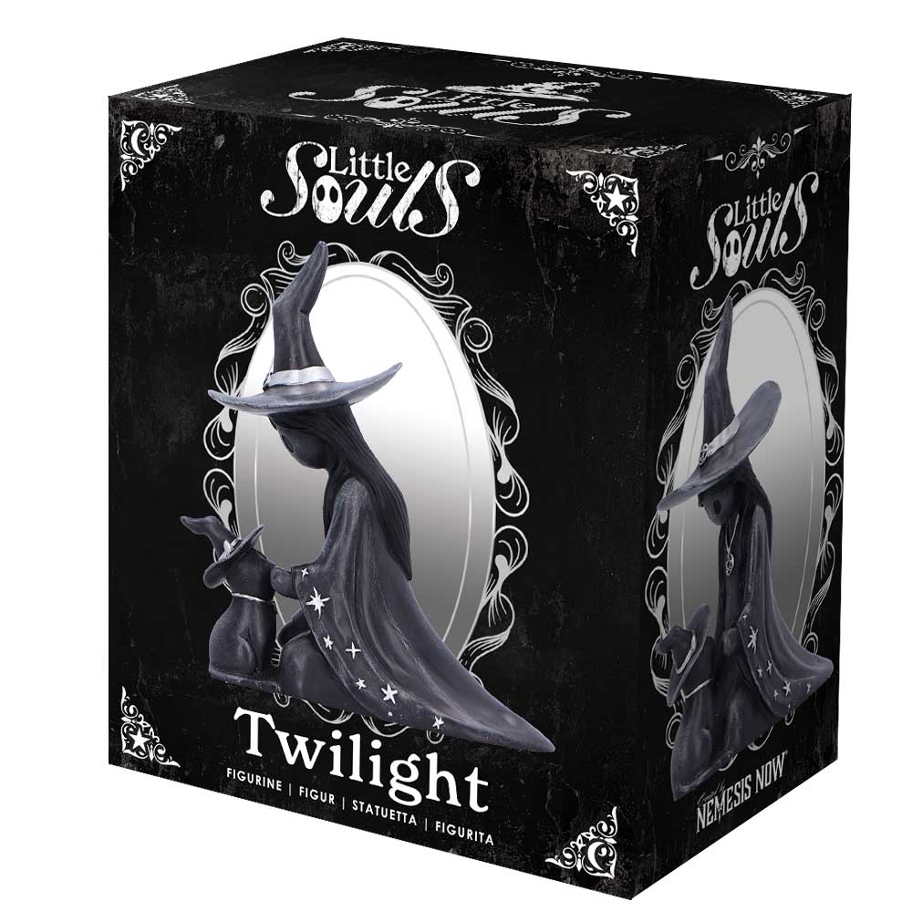 Little Souls Twilight Witch Figurine - lifestyle dark background