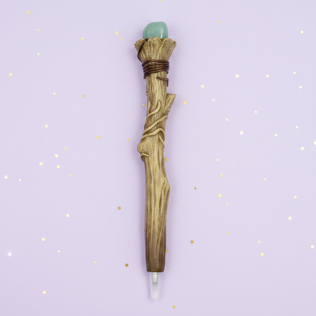 Crystal Writers — Green Aventurine