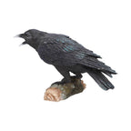 Raven Figurine – side profile view