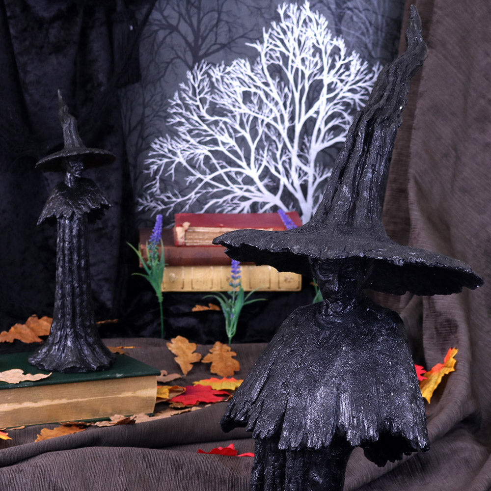 Familiar Forests Witch Figurine - two sizes lifestyle shot