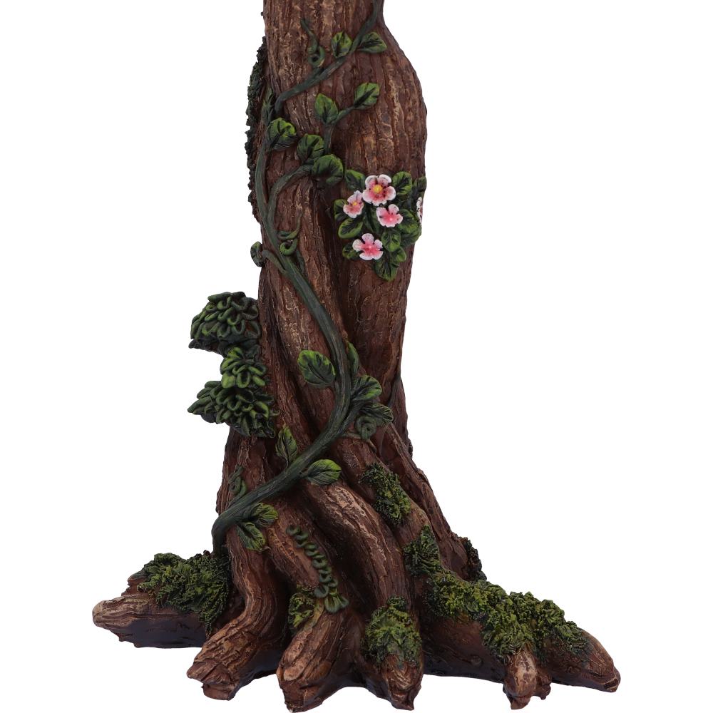 Mother Earth Tree Goddess Figurine - base and root detail