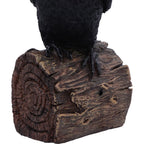 Raven Sound Box Figurine - lifestyle shot in forest setting