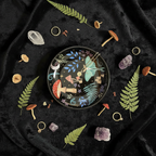 Dark Forest Round Dish - Flat Lay