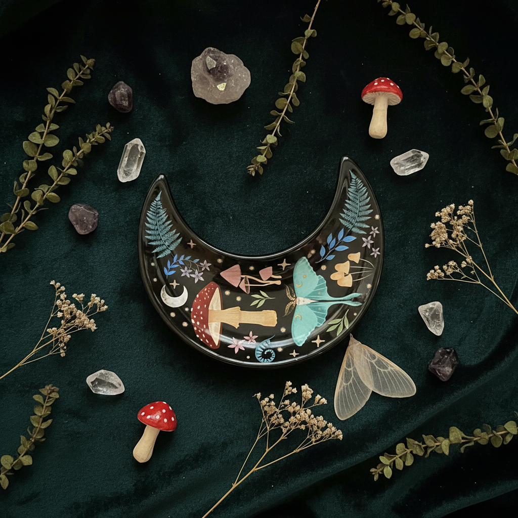 Dark Forest Trinket Dish - Flat Lay