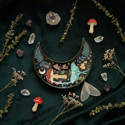 Dark Forest Trinket Dish - Flat Lay