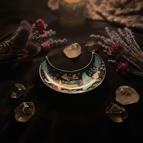 Dark Forest Trinket Dish - Styled