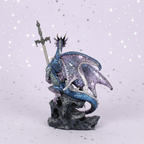 Dragon — back-left, silver stars