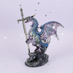 Dragon — front-right, silver stars
