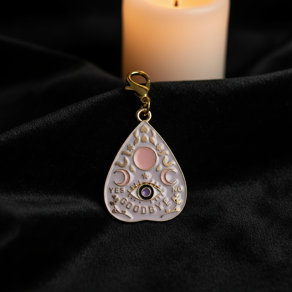 Ouija Planchette Charm - Brighter