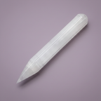 Selenite Wand - plain, purple background