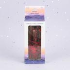 Smudge Stick Box — Front on pale purple stars