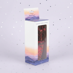 Smudge Stick Box — Side angle on pale purple stars