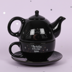 Tea For One — stacked, silver stars