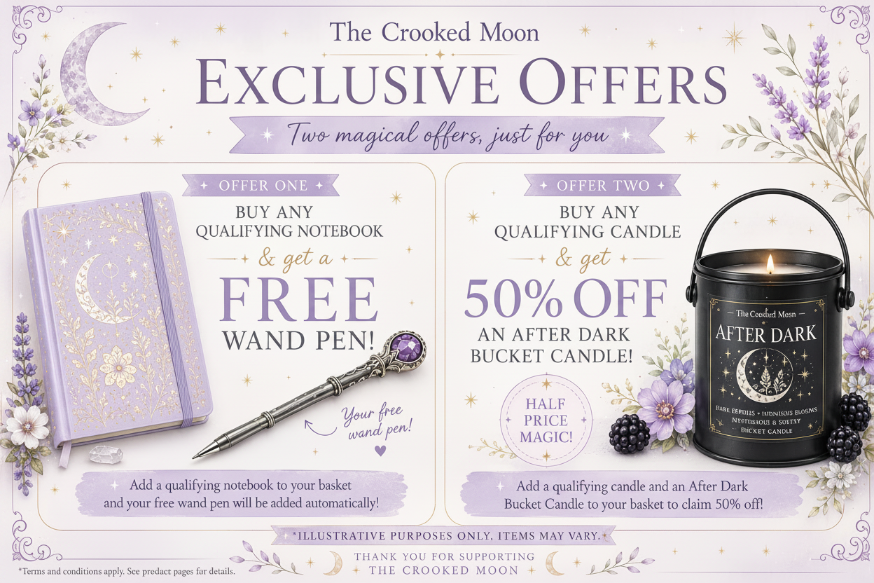 The Crooked Moon Exclusive Offers Banner