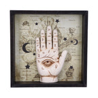 Palmistry Hand Shadow Box - product shot on white background front facing