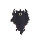 Green Man wall plaque reverse showing keyhole hanger