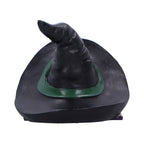 Witch hat kittens figurine side angle showing both kittens peering out