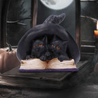 Witch hat kittens figurine front view showing full piece