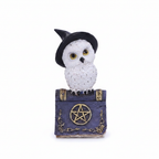 Witch's Familiar Owl Figurine - Square