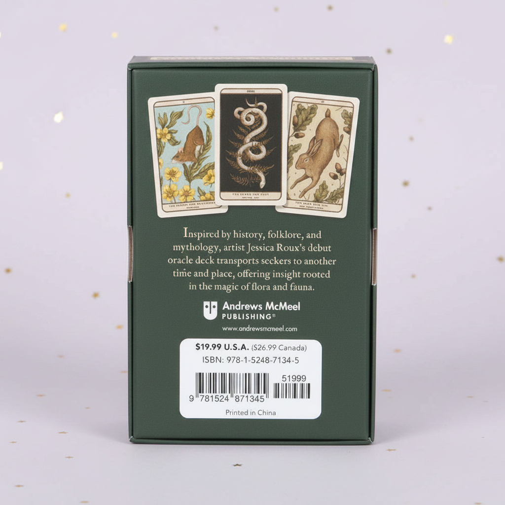 Woodland Wardens — box back, gold stars