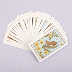 Woodland Wardens — card fan, gold stars